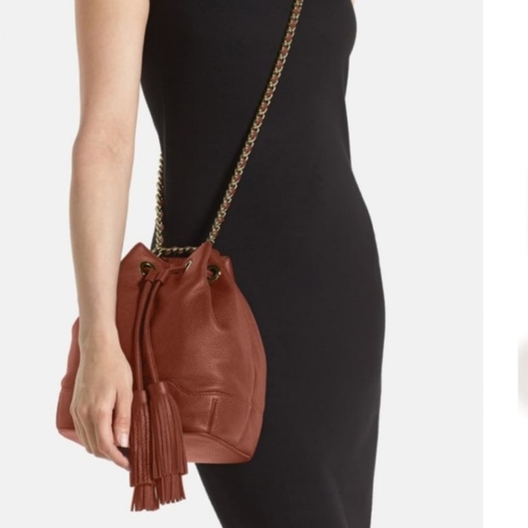 Make Offer Rebecca Minkoff Lexie Bucket Bag Purse - Picture 2 of 12